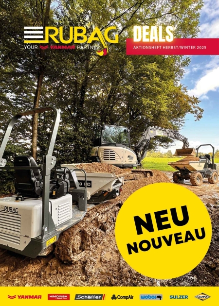 Cover des RUBAG Deals Aktionshefts Herbst/Winter