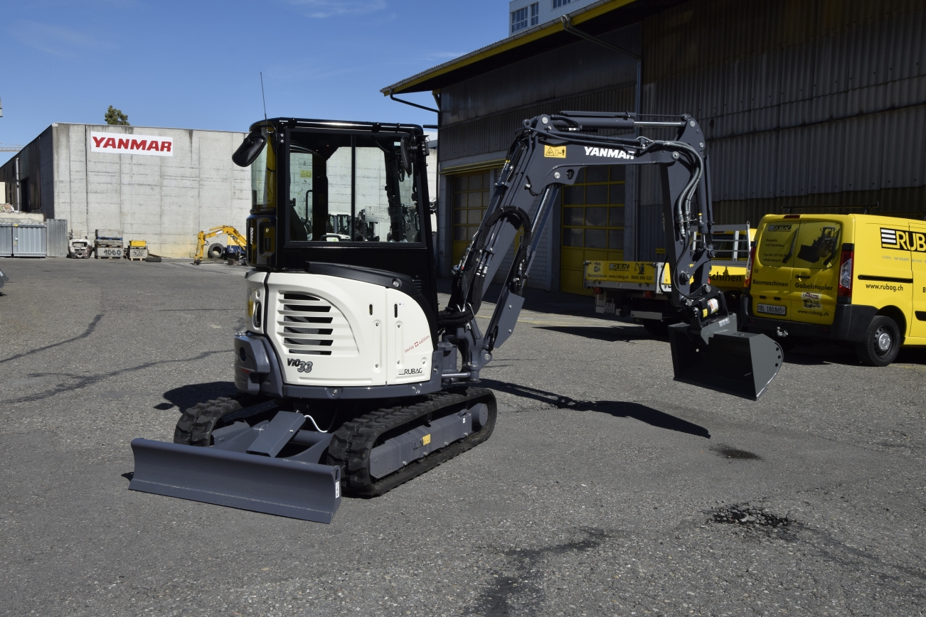 Minibagger 3,3 to Kurzheck Yanmar VIO 33 U orders zu vermieten