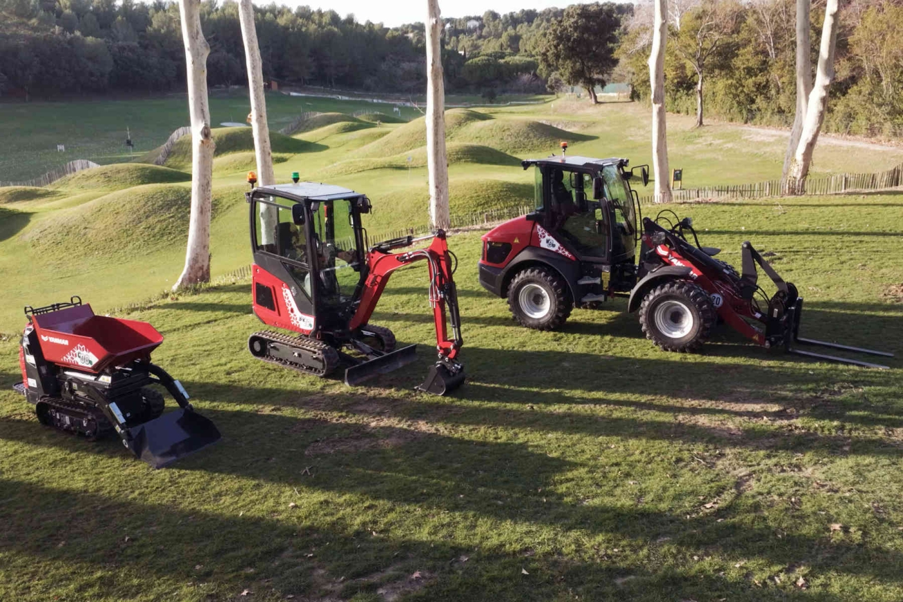 Unpluggd Yanmar SV17e, V8e und C08e elektrische Baumaschien