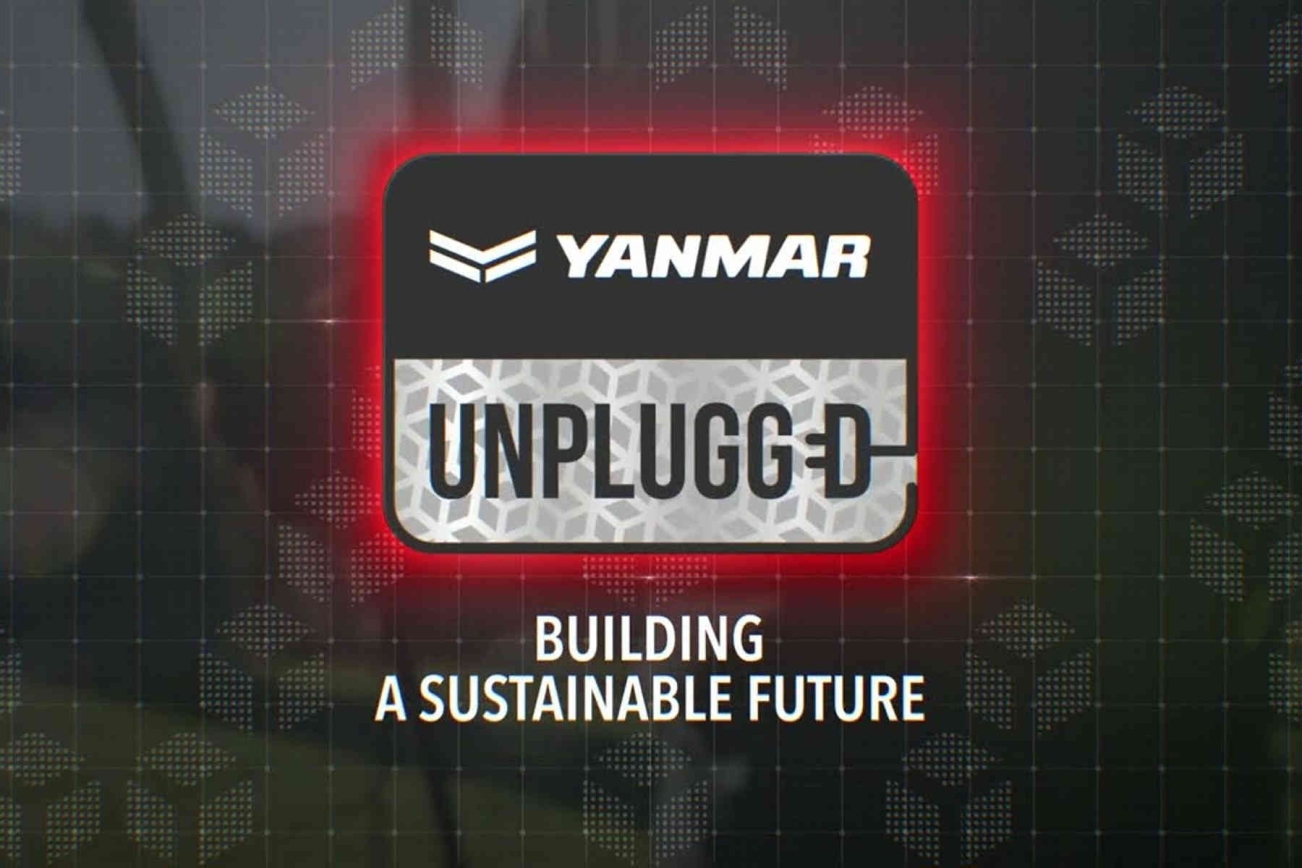 Yanmar Unpluggd Logo Elektro Baumaschinen