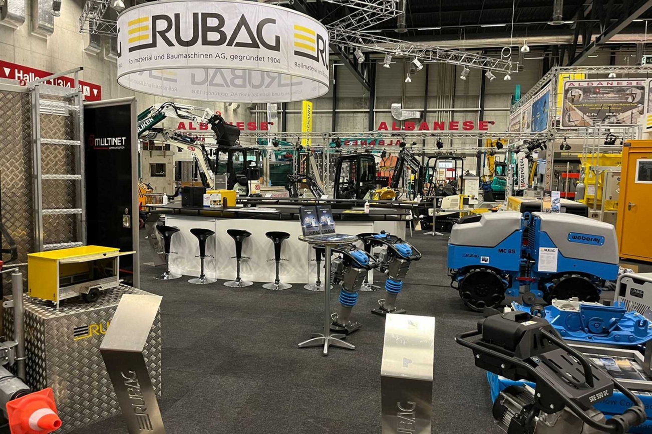 RUBAG Messestand Baumag Luzern