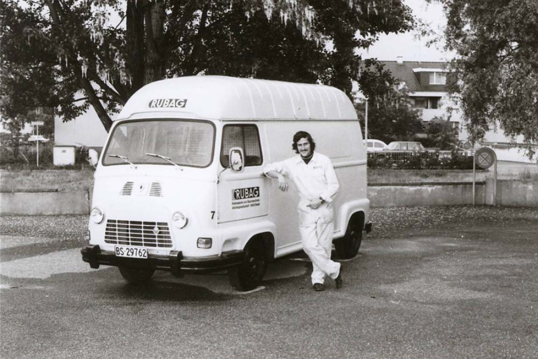 RUBAG Geschichte Servicefahrzeuge 1977