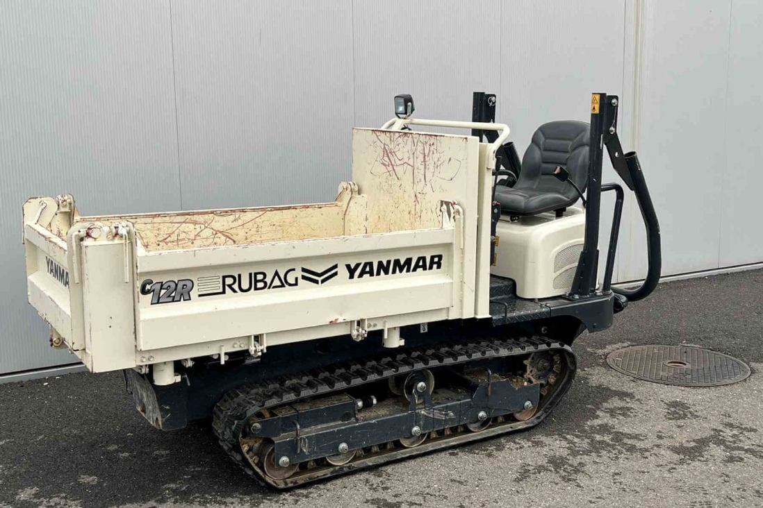 Yanmar C12R Raupendumper Minidumper Dreiseitenkipper