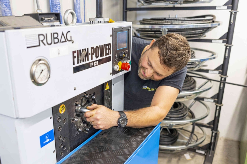 Schlauchservice & Hydraulikteile bei RUBAG