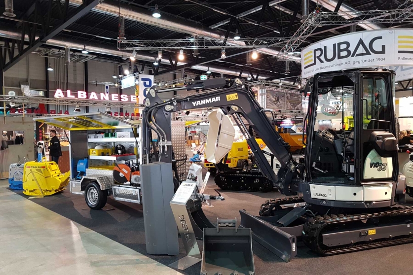 RUBAG Messestand Baumag Luzern 2019